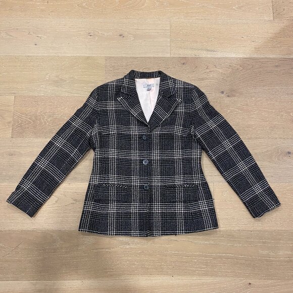 Jax - Grey & Pink Plaid Blazer - Picture 1 of 6